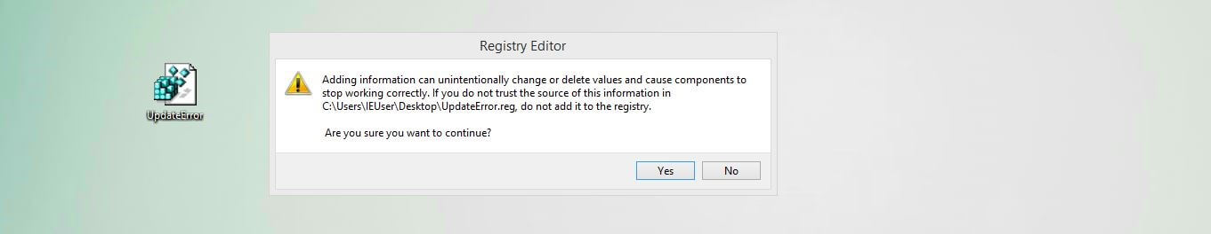 Windows 10: Importdialog des Registrierungseditors