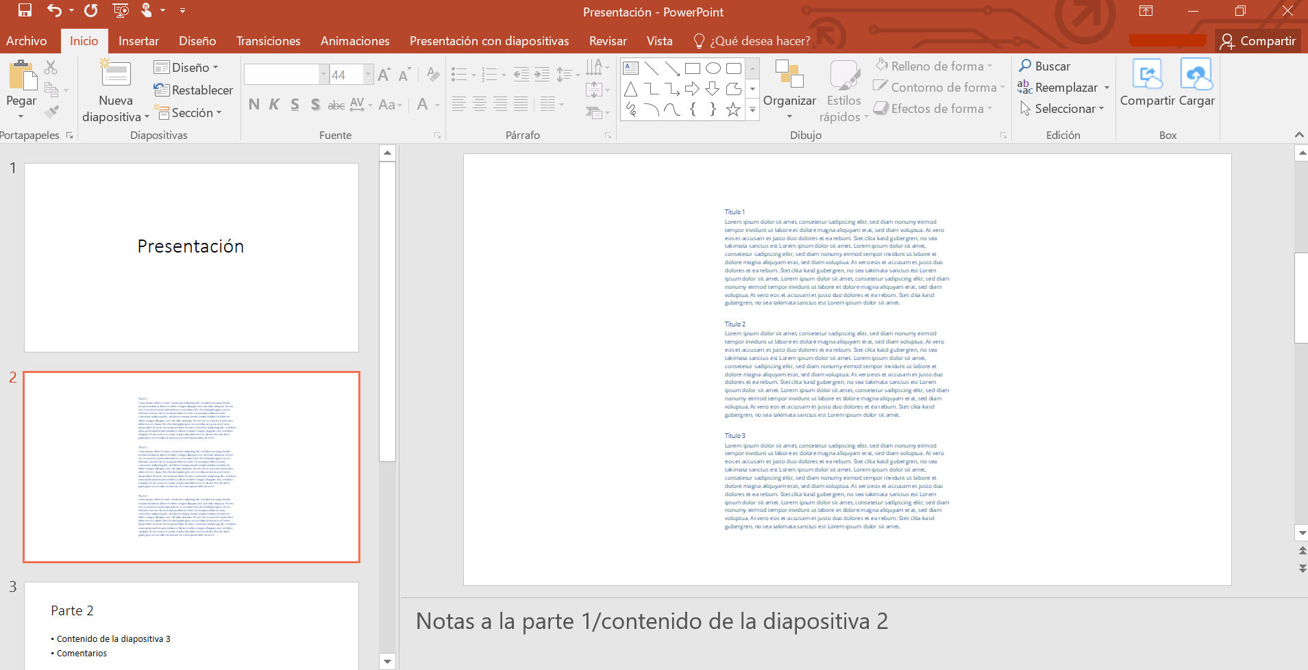 In PowerPoint eingefügtes Word-Dokument
