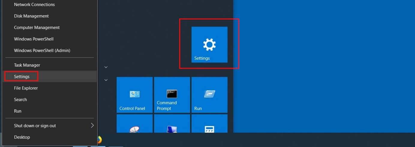 Windows 10:? Einstellungen? Symbol und Menüpunkt
