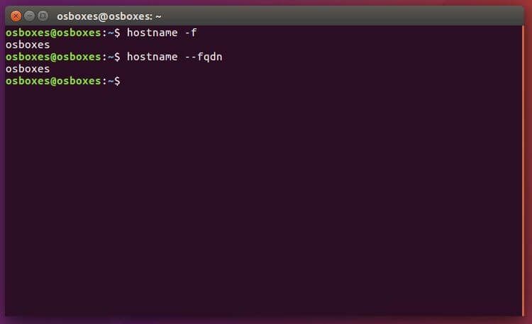 Linux: FQDN im Terminal