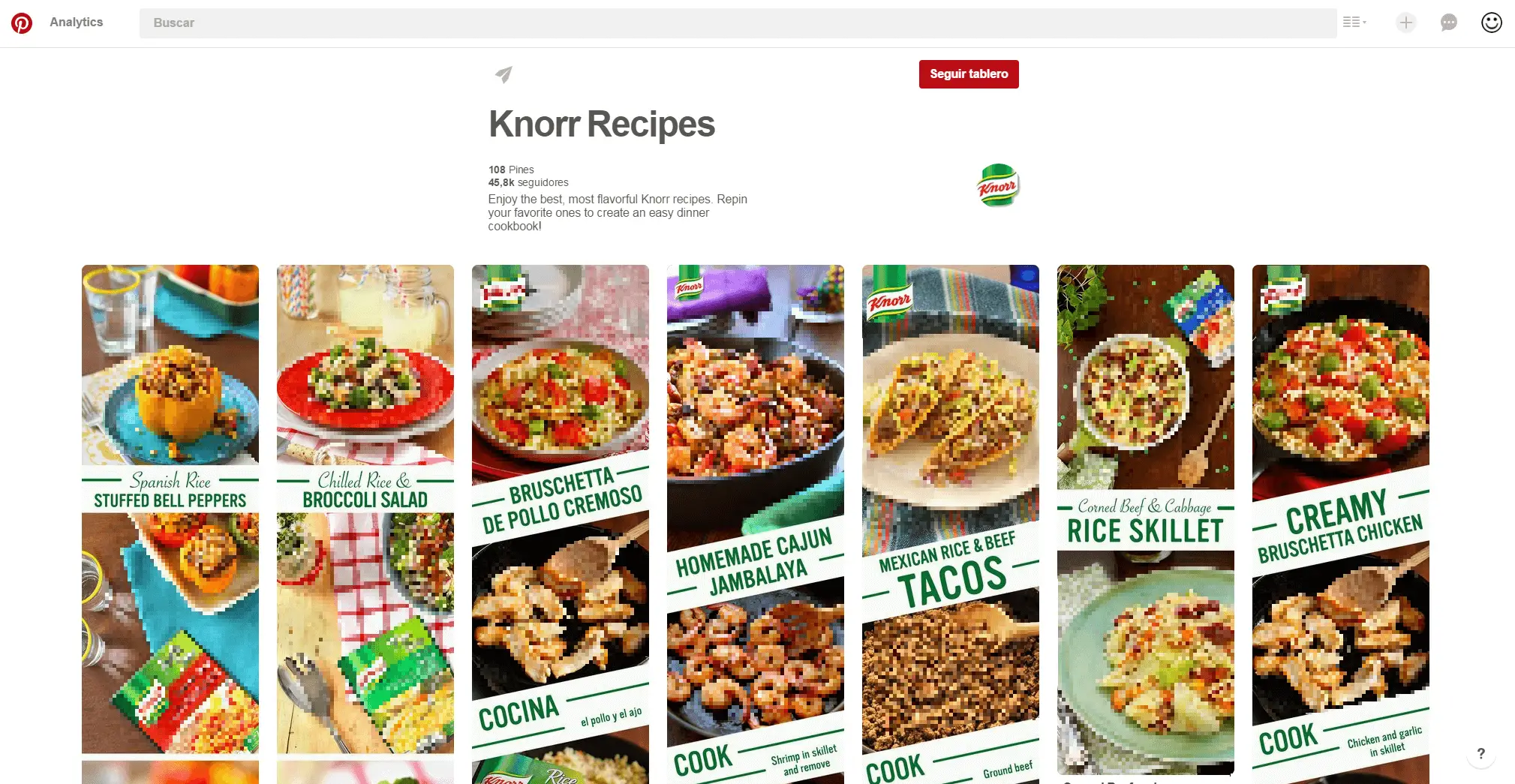Knorr Profilansicht auf Pinterest