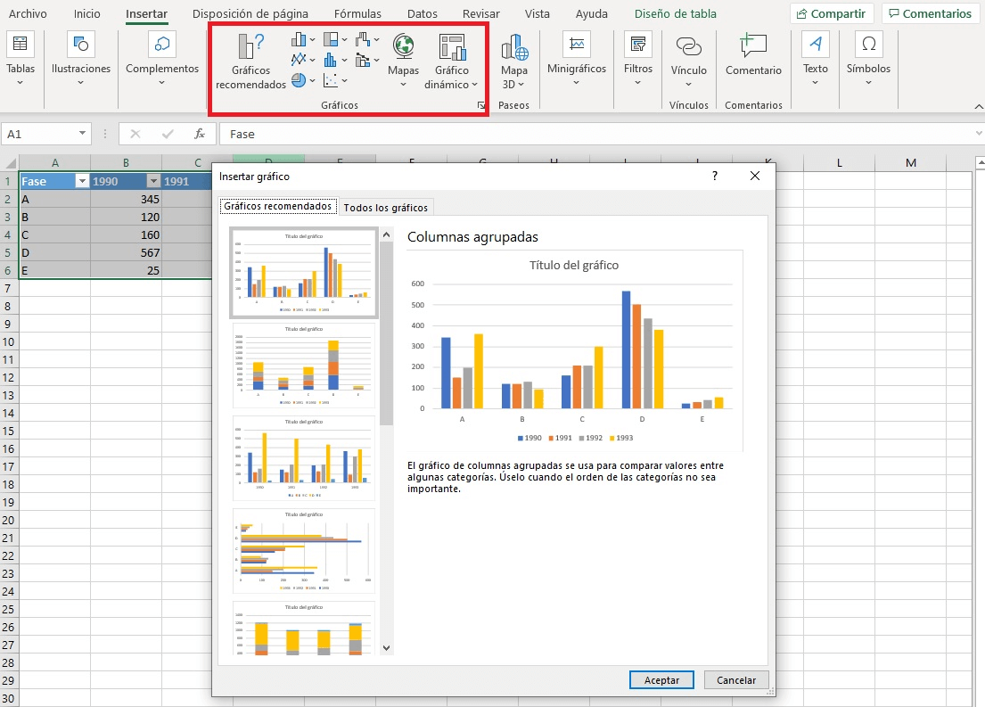 Tipps für Diagramme in Excel