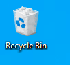 Papierkorb-Desktop-Symbol in Windows 10