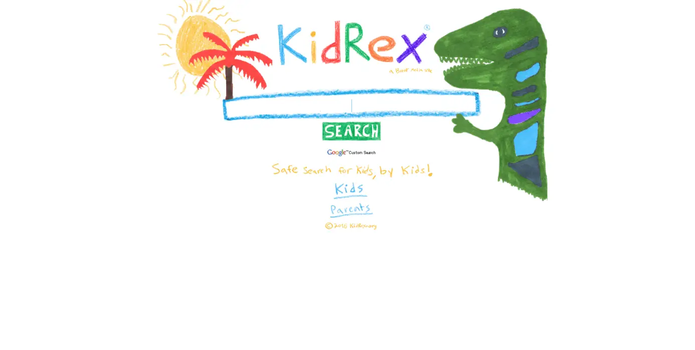 KidRex Homepage