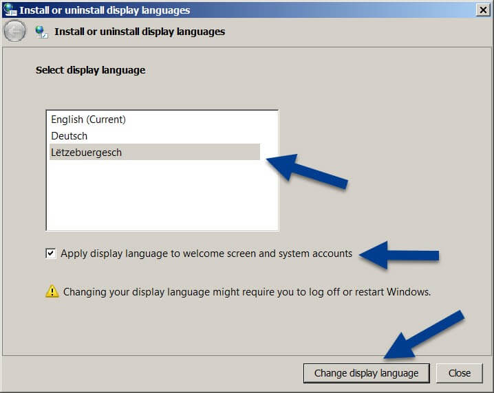 Sprache in Windows 7 ändern: So ändern Sie die ...