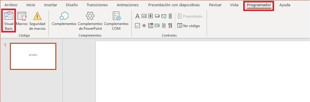 Tab? Scheduler? in PowerPoint 2016