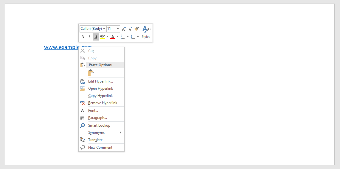 Entfernen Sie Hyperlinks in Word, Excel und Outlook ...