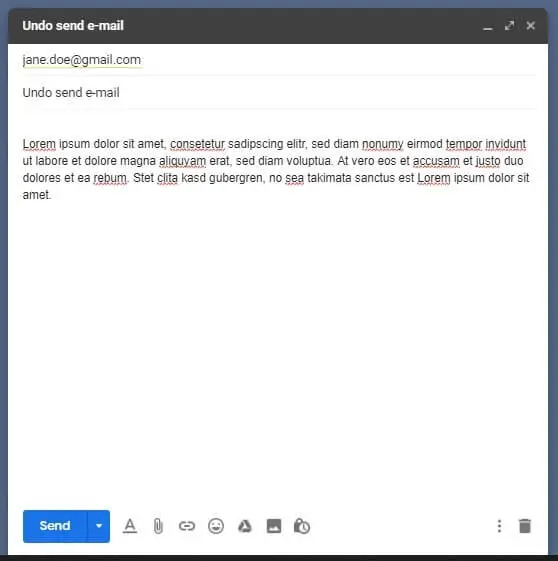 E-Mail mit Google Mail senden