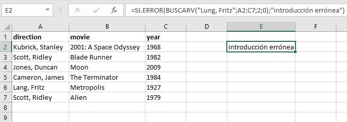 Beispiel für die Kombination von IFERROR und VLOOKUP in Excel