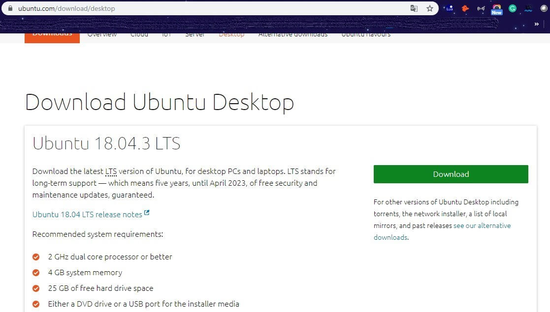 Ubuntu: Download und Systemanforderungen