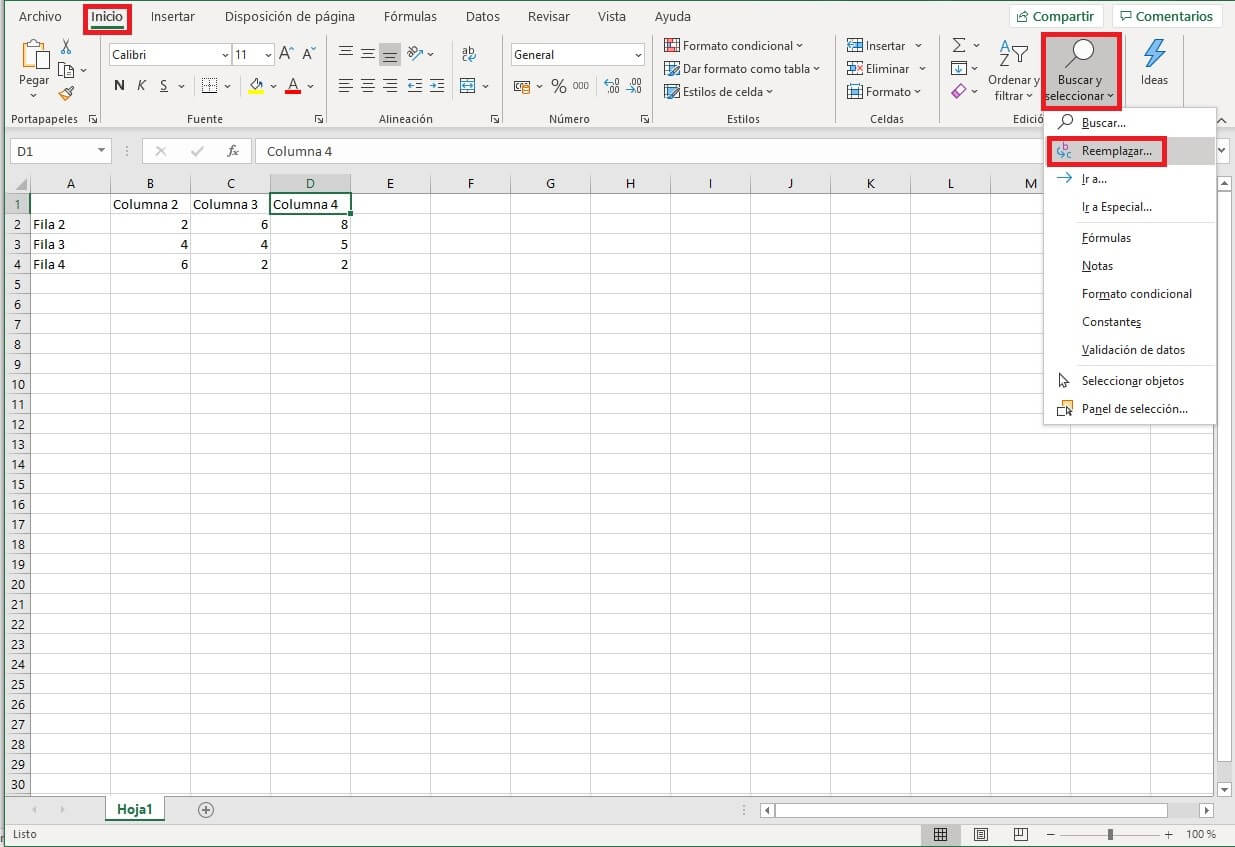 Fenster mit den Funktionen von? Suche? und? Ersetzen? in Excel