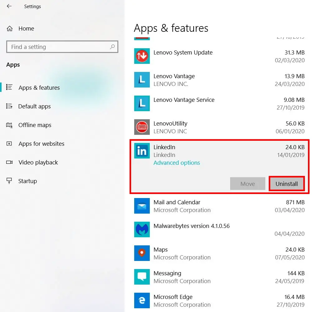 So beschleunigen Sie Windows 10: Deinstallieren Sie Programme