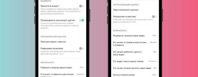 Tik-Tok-Datenschutzeinstellungen